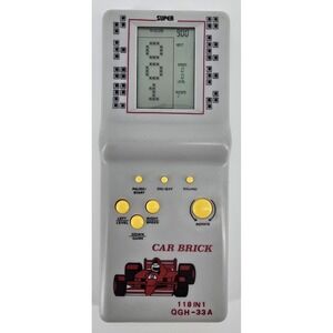 VTG‎ Pro-Star Multi 8 in 1 Game Battery Operated Hand Held LCD Car Brick QGH-33A